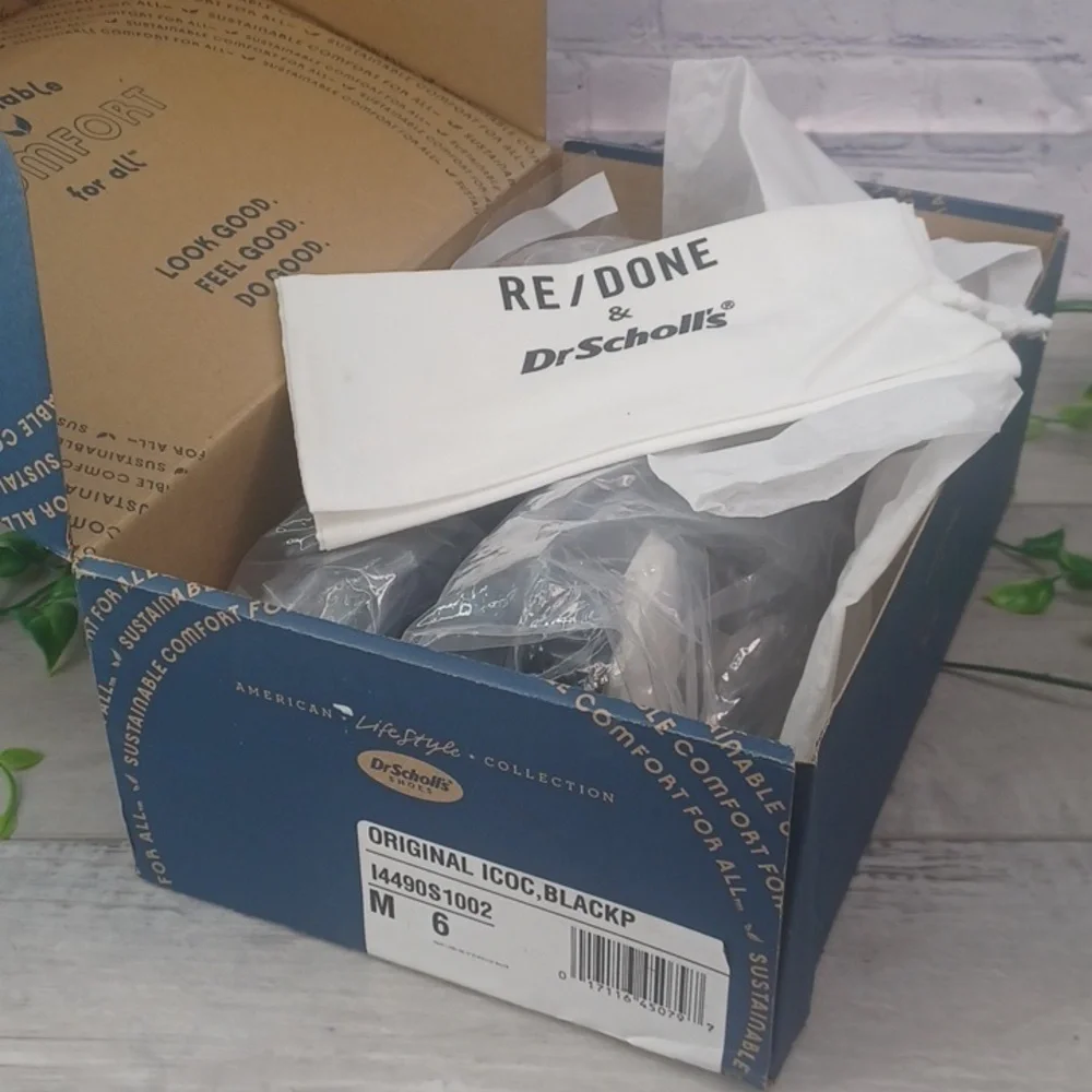 Dr. Scholl's RE/DONE Lacquer Black NIB